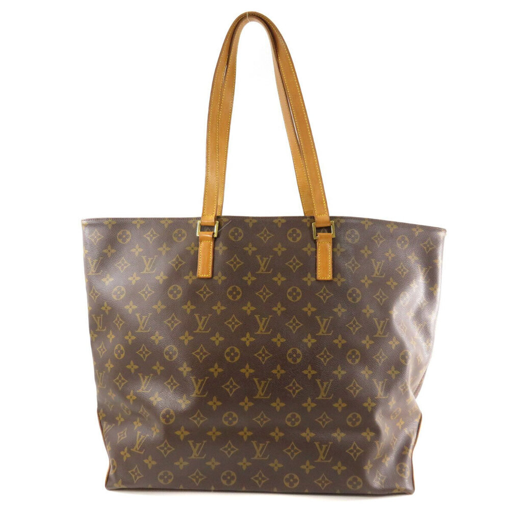 Louis Vuitton Alto Monogram Tote Cabas Canvas Bag Brown